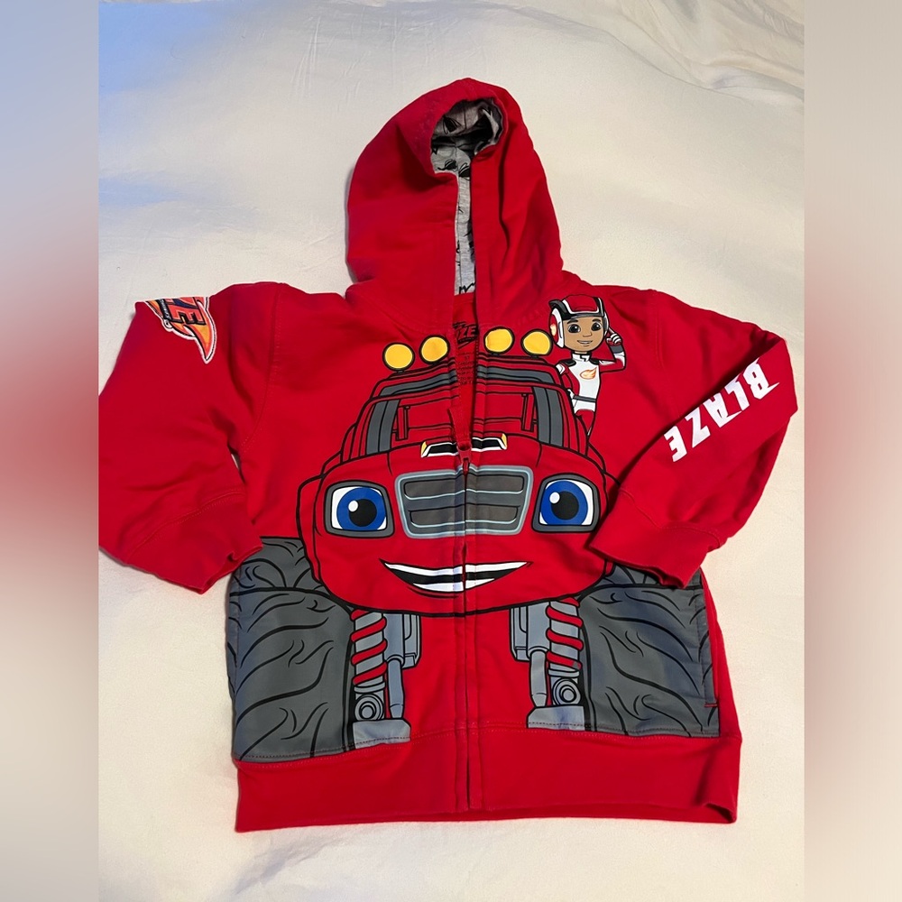 Blaze and the Monster Machines Nickelodeon hoodie 5T